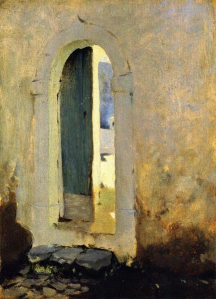 Open Doorway, Morocco by John Singer Sargent