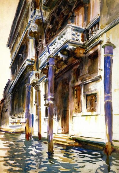 Palazzo Corner Contarini Dai Cavalli by John Singer Sargent