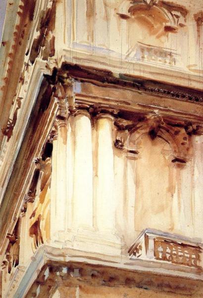 Palazzo Corner Della Ca' Grande by John Singer Sargent