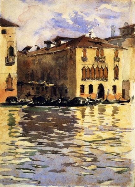 Palazzo Foscari by John Singer Sargent