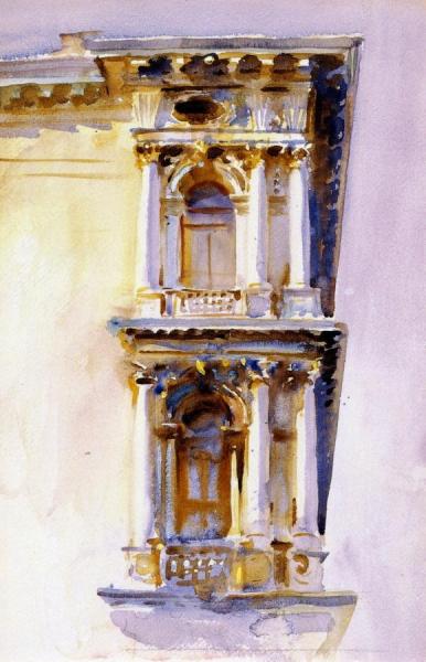 Palazzo Rezzonico by John Singer Sargent