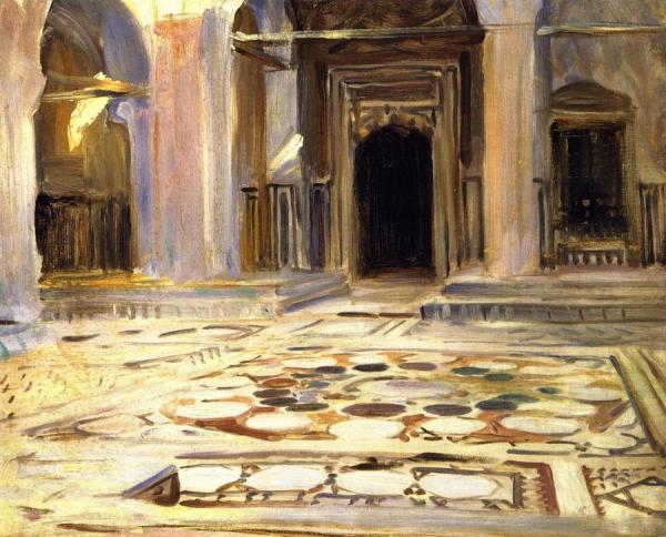 Pavement, Cairo by John Singer Sargent