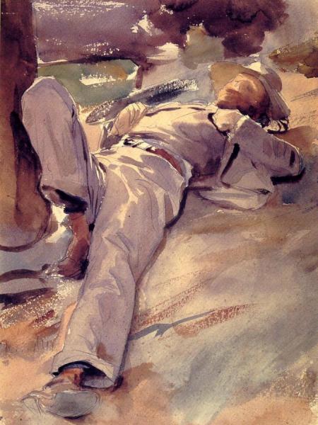 Peter Harrison by John Singer Sargent