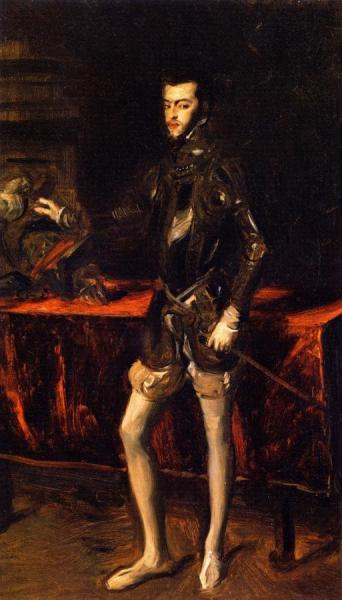 Philip Ii, After Titian by John Singer Sargent