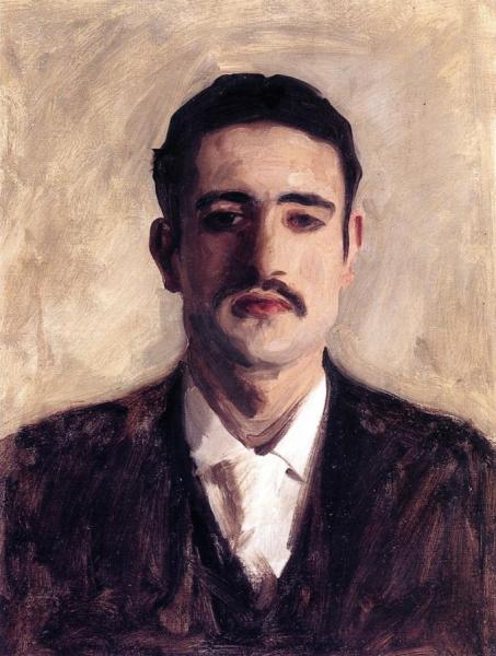 Portrait Of A Man (probably Nicola D'inverno) by John Singer Sargent Oil Painting Reproductions