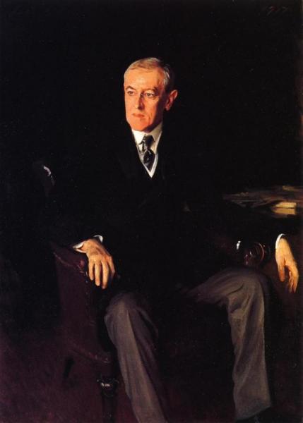 President Woodrow Wilson by John Singer Sargent