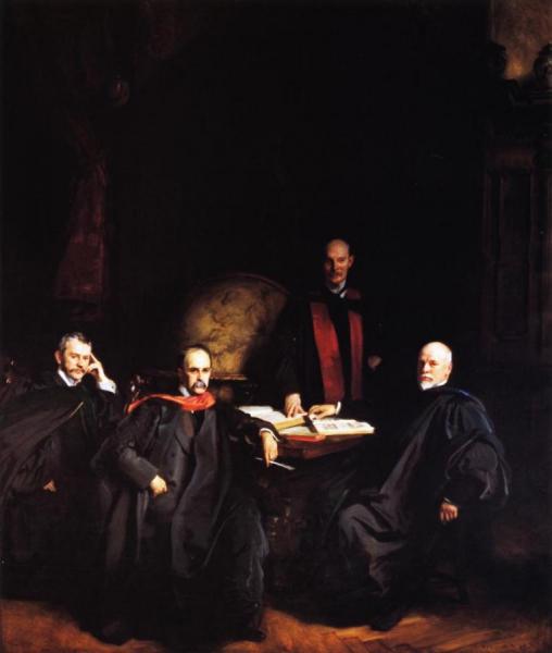 Professors Welch, Halsted, Osler And Kelly by John Singer Sargent