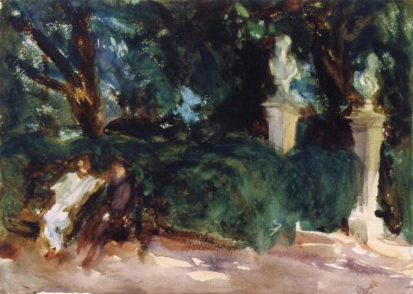 Queluz by John Singer Sargent