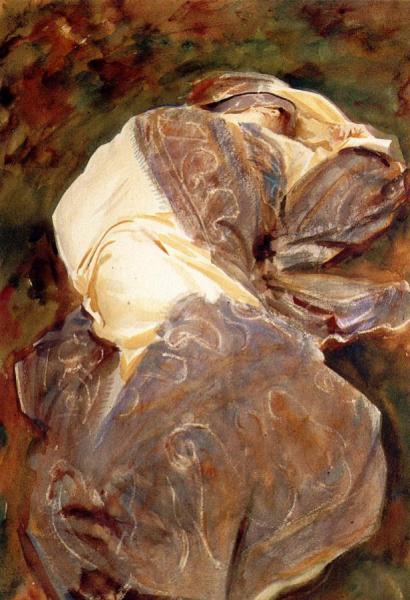 Reclining Figure by John Singer Sargent