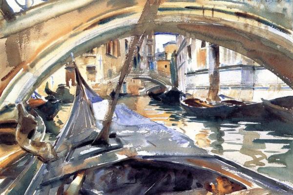 Rio De Santa Maria Formosa by John Singer Sargent