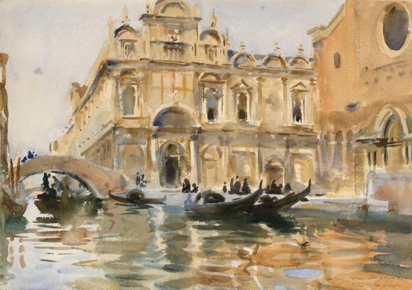 Rio Dei Mendicanti by John Singer Sargent Oil Painting Reproductions