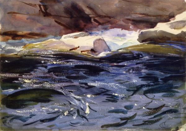 Salmon River by John Singer Sargent Oil Painting Reproductions