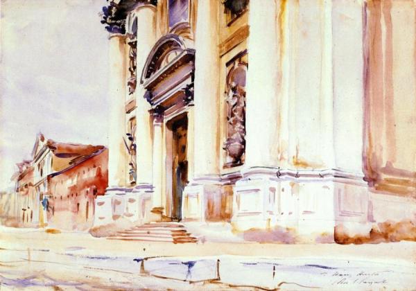 Santa Maria Dei Gesuati, Venice by John Singer Sargent Oil Painting Reproductions