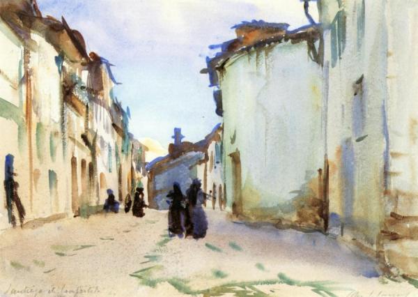 Santiago Di Compostela by John Singer Sargent
