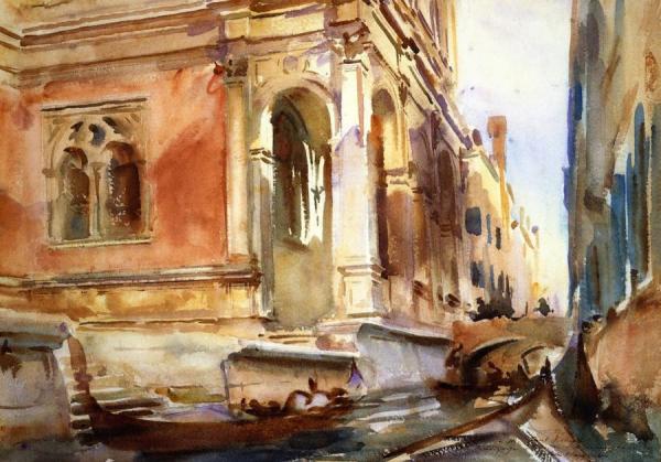 Scuola Grande Di San Rocco by John Singer Sargent