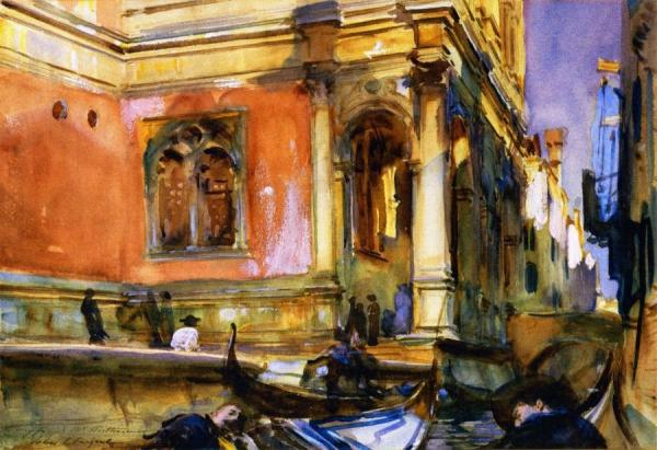 Scuola Grande Di San Rocco by John Singer Sargent