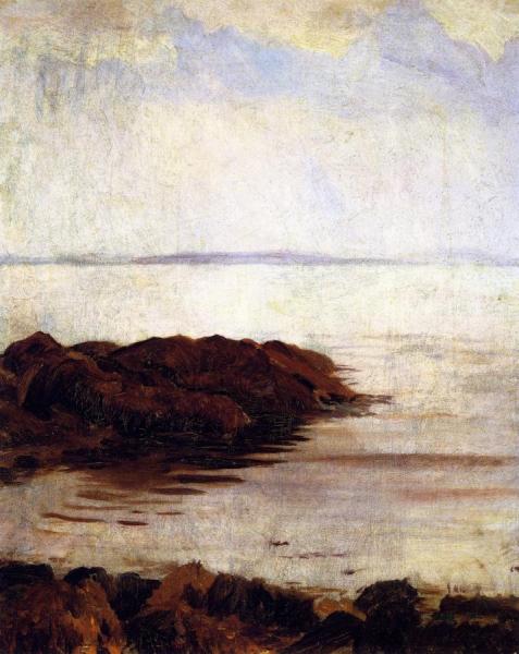 Seascape With Rocks by John Singer Sargent