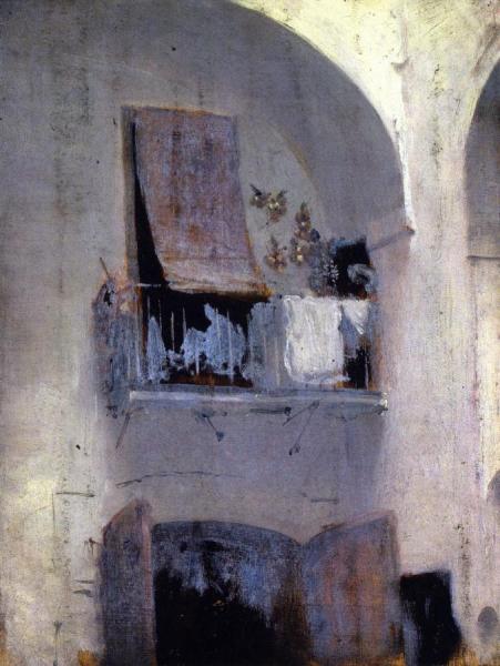 The Balcony by John Singer Sargent