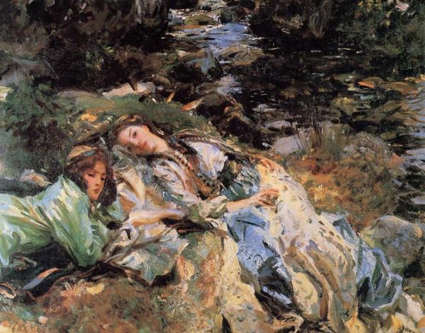The Brook by John Singer Sargent