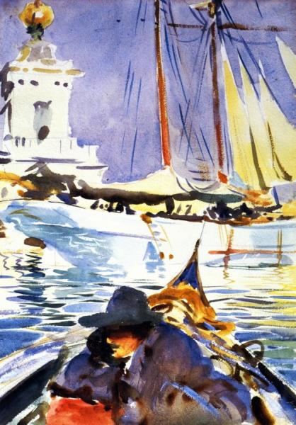 The Dogana by John Singer Sargent
