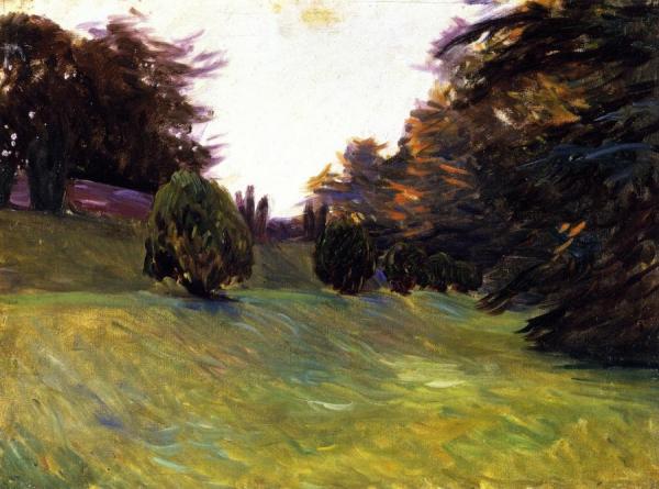 The Garden At Fladbury Rectory by John Singer Sargent