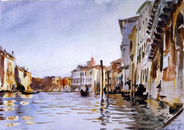 The Grand Canal, Venice by John Singer Sargent
