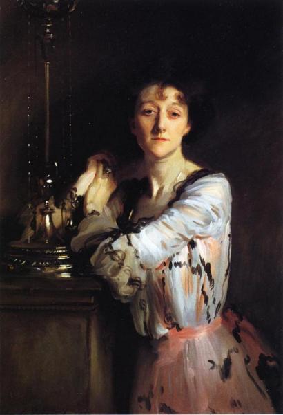 The Honorable Mrs. Charles Russell by John Singer Sargent