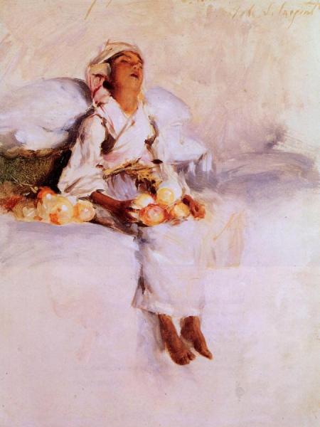 The Little Fruit Seller by John Singer Sargent