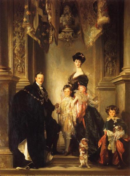 The Marlborough Family by John Singer Sargent