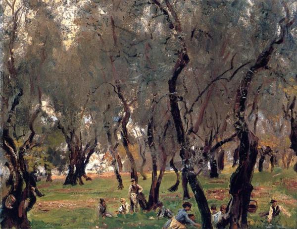 The Olive Grove by John Singer Sargent