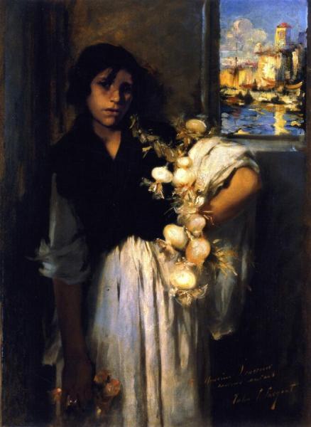 The Onion Seller by John Singer Sargent