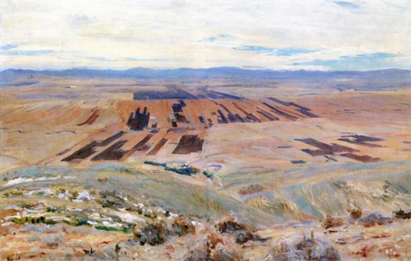 The Plains Of Esdraelon by John Singer Sargent Oil Painting Reproductions