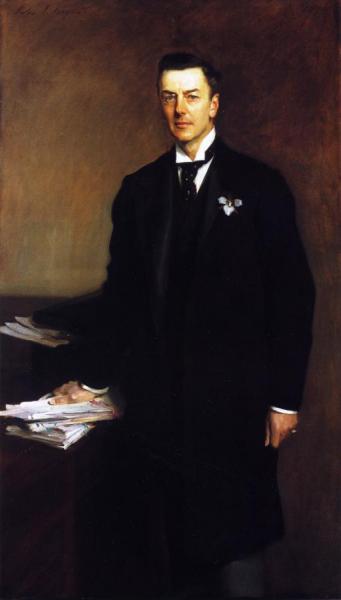 The Right Honourable Joseph Chamberlain by John Singer Sargent