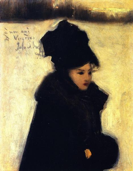 Woman In Furs by John Singer Sargent