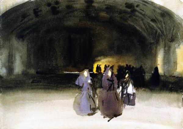 Women Appraching by John Singer Sargent