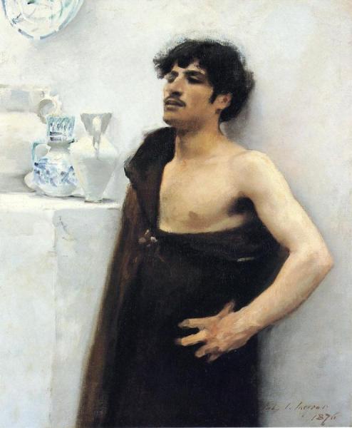 Young Man In Reverie by John Singer Sargent Oil Painting Reproductions