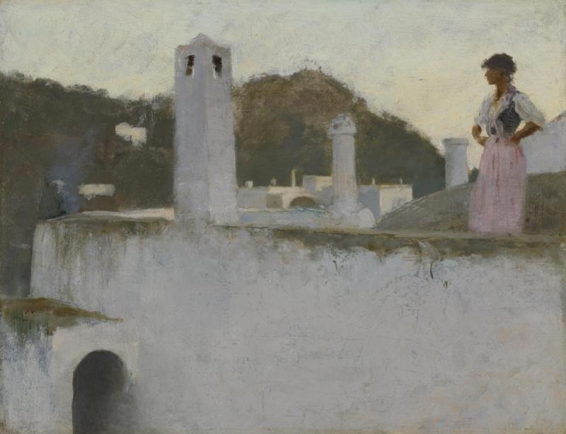 View Of Capri, 1878 by John Singer Sargent