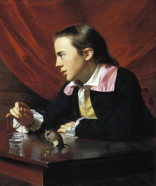Boy With A Squirrel by John Singleton Copley