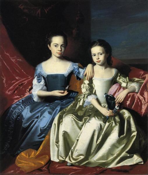Mary And Elizabeth Royall by John Singleton Copley