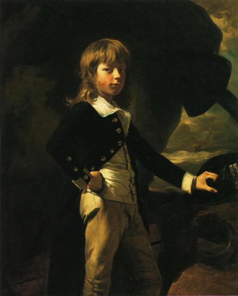 Midshipman Augustus Brine by John Singleton Copley