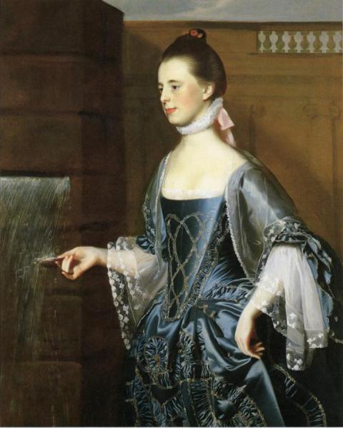 Mrs. Daniel Sargent (mary Turner Sargent) by John Singleton Copley