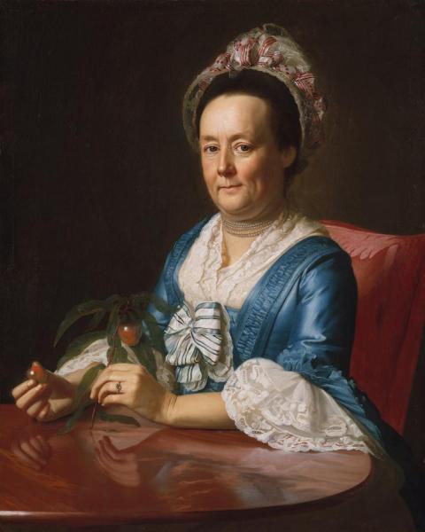 Mrs.john Winthrop by John Singleton Copley