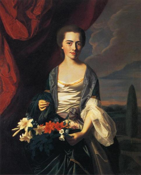 Mrs. Woodbury Langdon (sarah Sherburne) by John Singleton Copley Oil Painting Reproductions