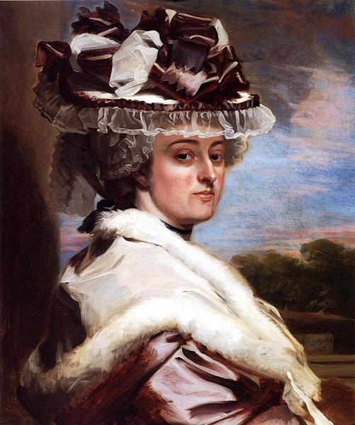 Portrait Of Letitia F. Balfour by John Singleton Copley Oil Painting Reproductions