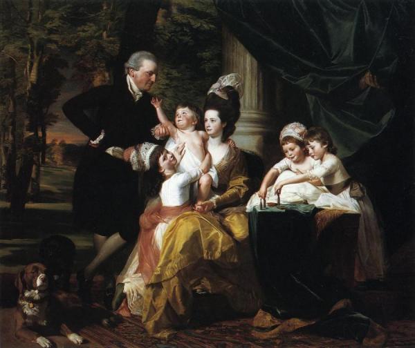Sir William Pepperrell And Family by John Singleton Copley Oil Painting Reproductions