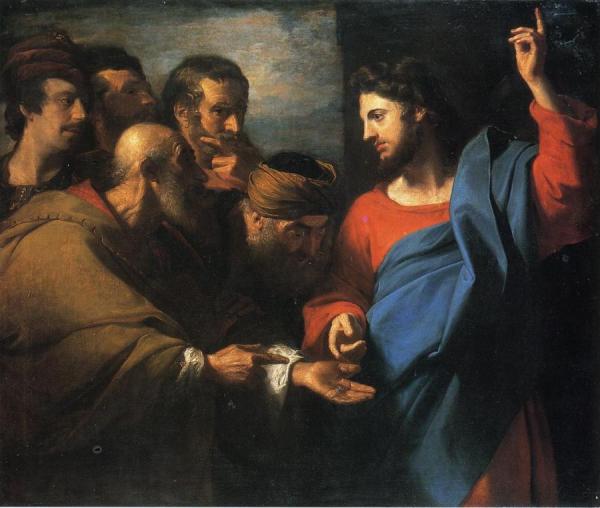 The Tribute Money by John Singleton Copley