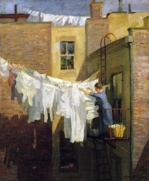 A Woman's Work by John Sloan