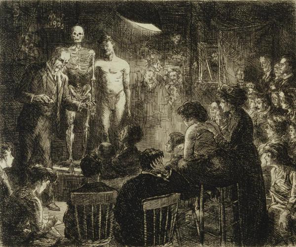 Anschultz On Anatomy,1912 by John Sloan