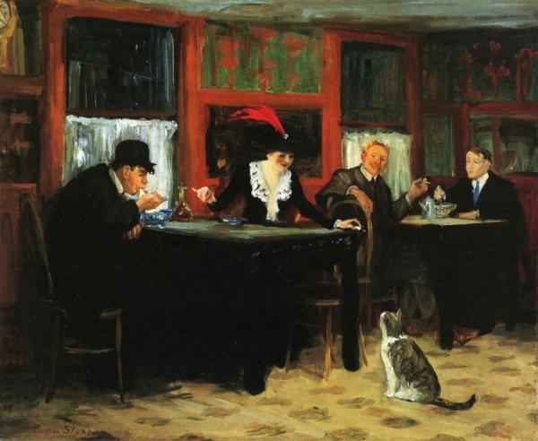 Chinese Restaurant by John Sloan