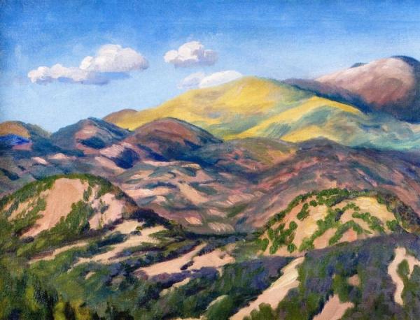 Culebra Range, Early Autumn by John Sloan